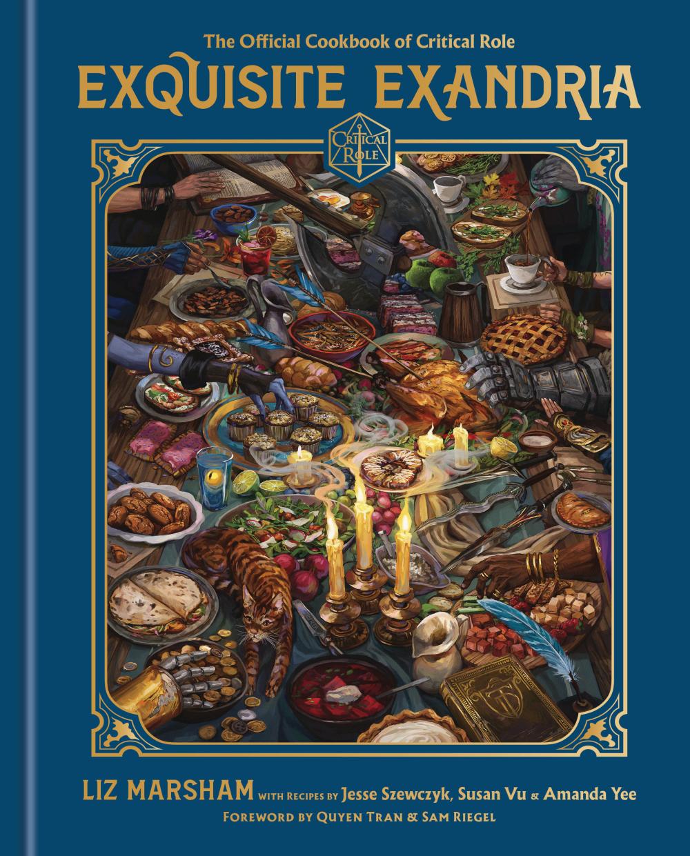 EXQUISITE EXANDRIA THE OFFICIAL COOKBOOK OF CRITICAL ROLE HC