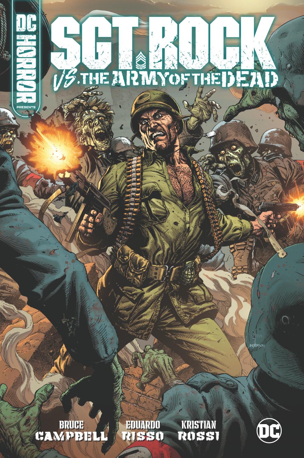 DC HORROR PRESENTS SGT ROCK VS THE ARMY OF THE DEAD HC