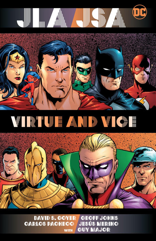 JLA JSA VIRTUE AND VICE TP 2023 EDITION