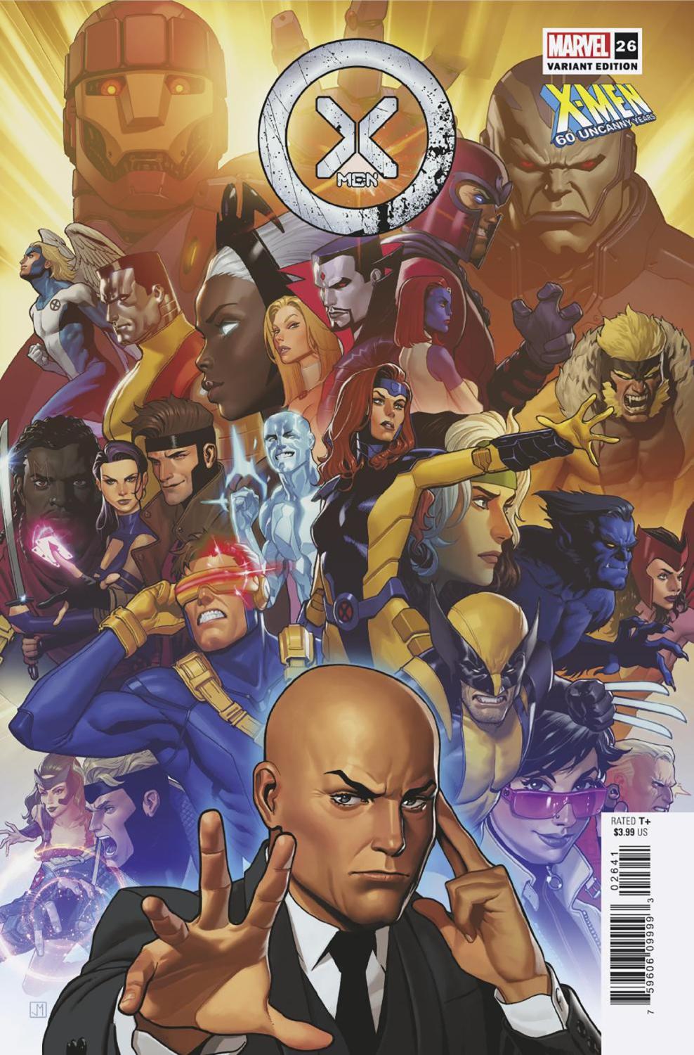 X-MEN #26 JORGE MOLINA X-MEN 60TH VAR CVR E