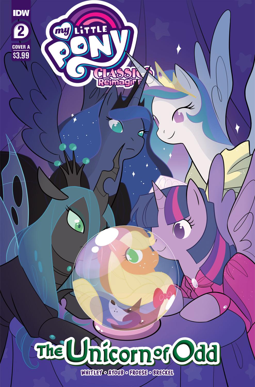 MY LITTLE PONY CLASSICS REIMAGINED--THE UNICORN OF ODD #2 COVER A AYOUB CVR A