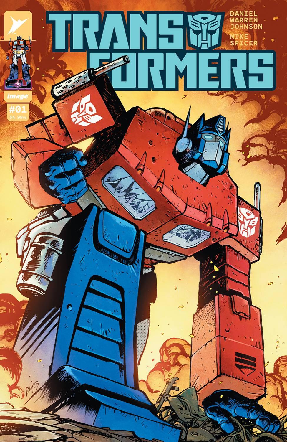 TRANSFORMERS #1 CVR A DANIEL WARREN JOHNSON