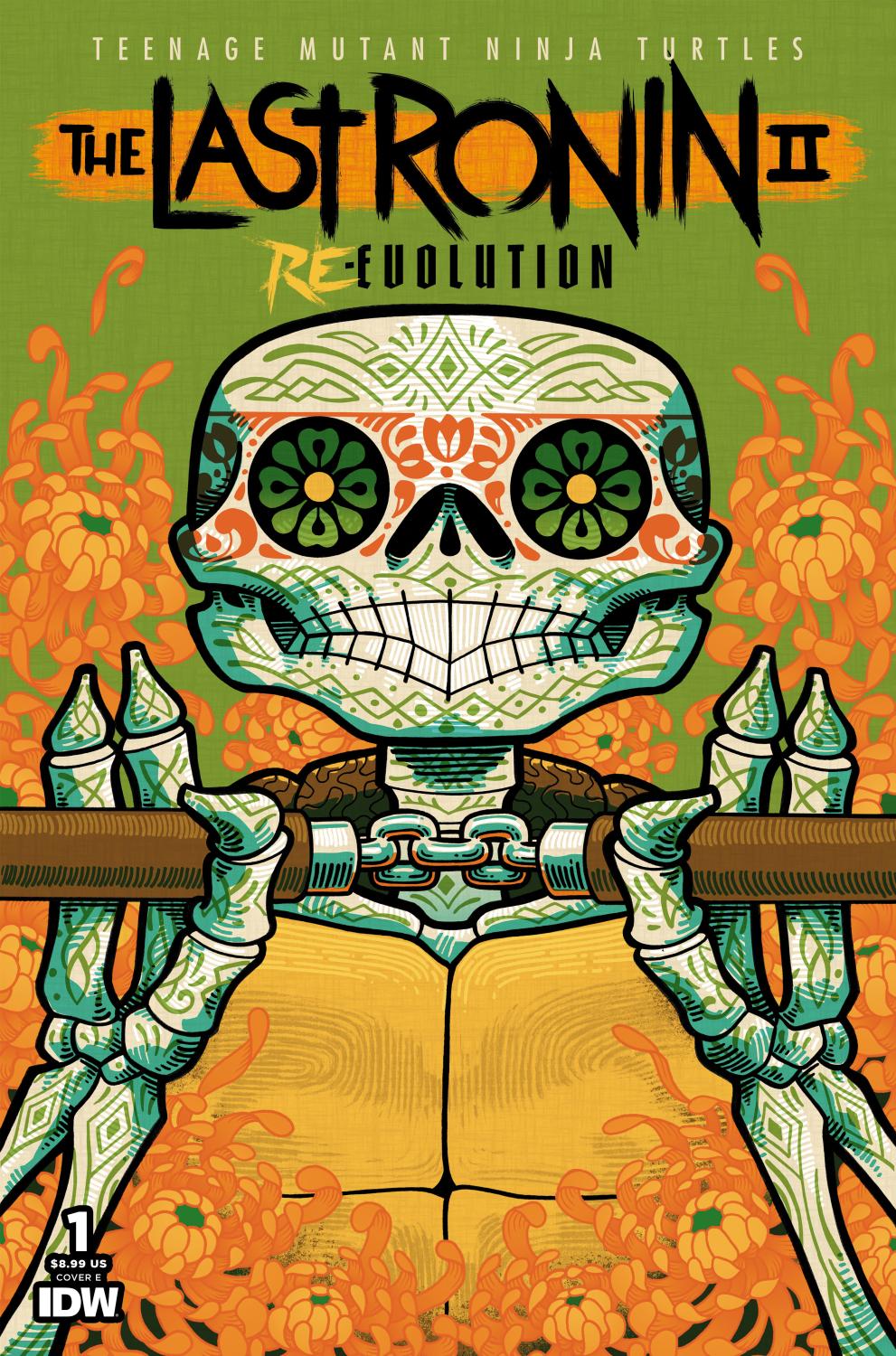 TEENAGE MUTANT NINJA TURTLES THE LAST RONIN II--RE-EVOLUTION #1 VAR E DA DE LOS MUERTOS