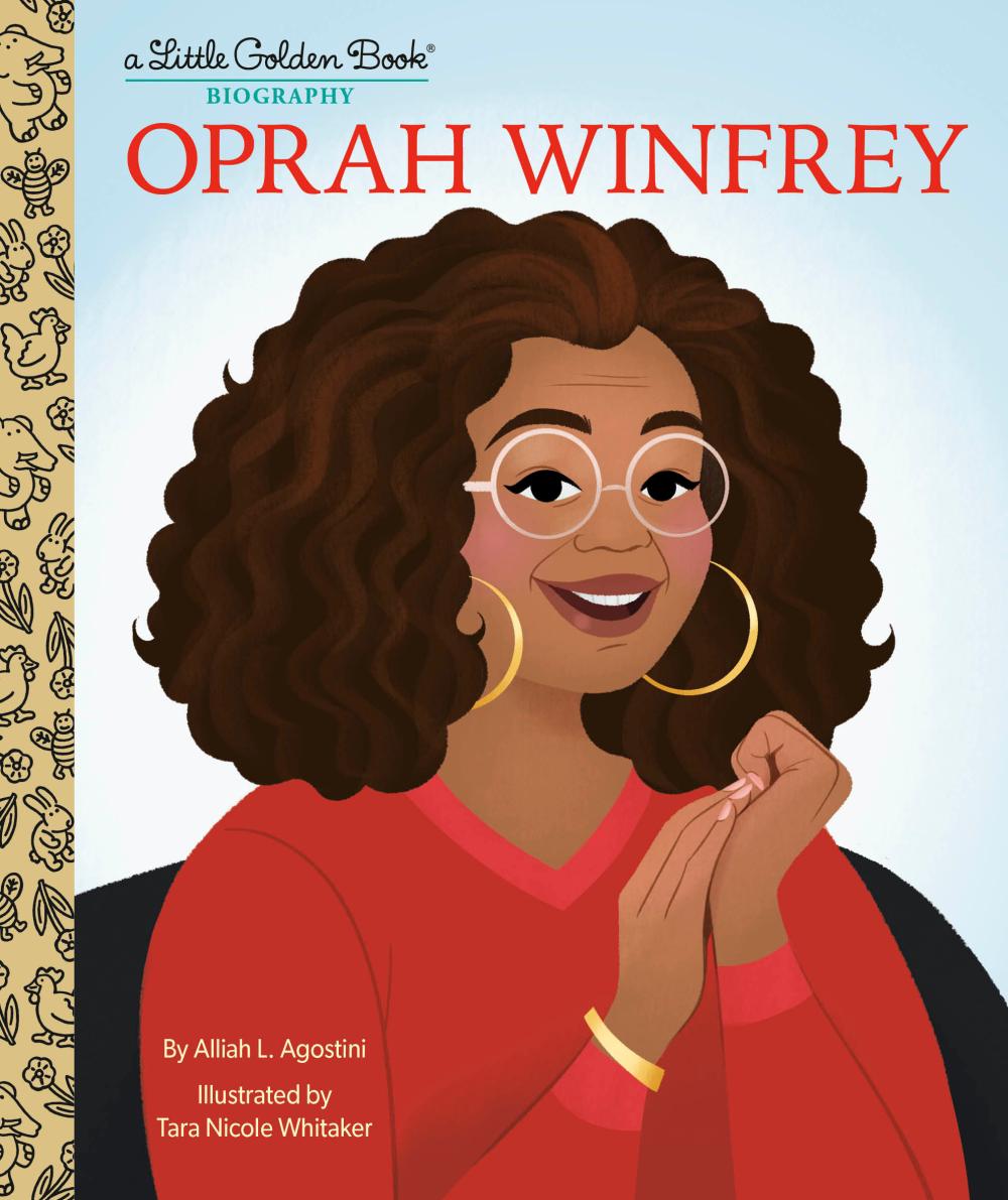 OPRAH WINFREY A LITTLE GOLDEN BOOK BIOGRAPHY HC