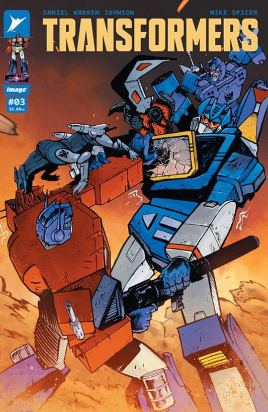 TRANSFORMERS #3 CVR A WARREN JOHNSON AND SPICER