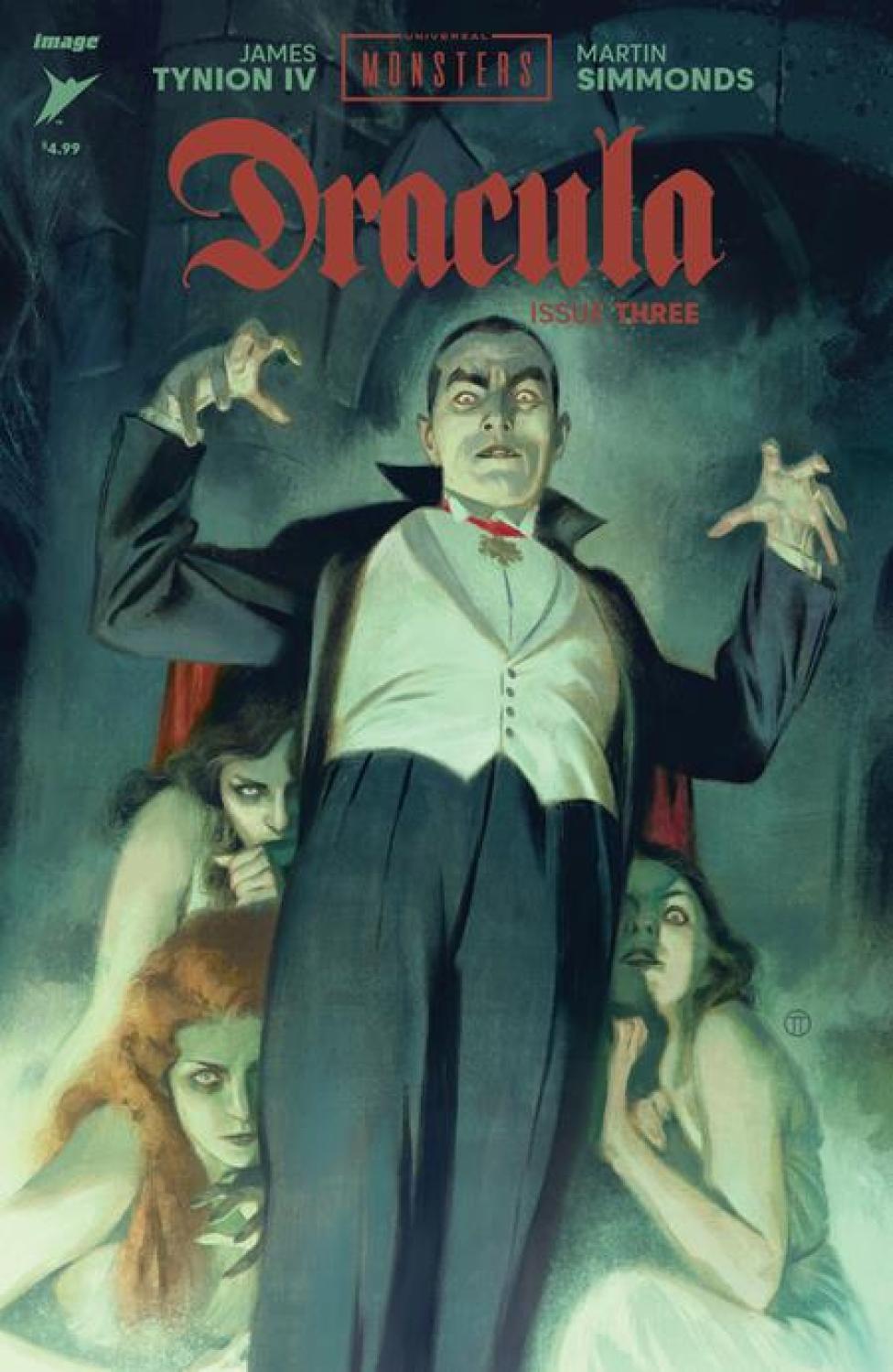 UNIVERSAL MONSTERS DRACULA #3 CVR B TOTINO TEDESCO VAR OF 4