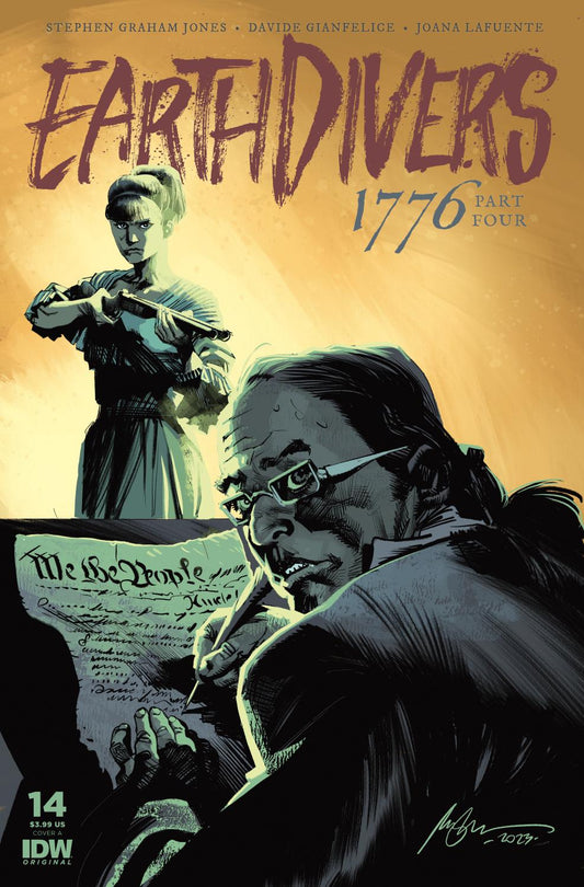 EARTHDIVERS #14 COVER A ALBUQUERQUE CVR A