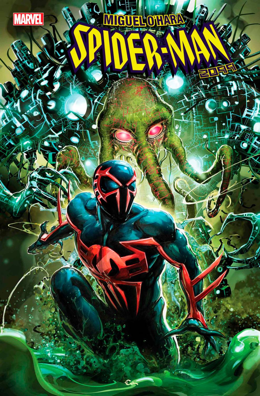 MIGUEL OHARA - SPIDER-MAN 2099 5 CLAYTON CRAIN VAR CVR B