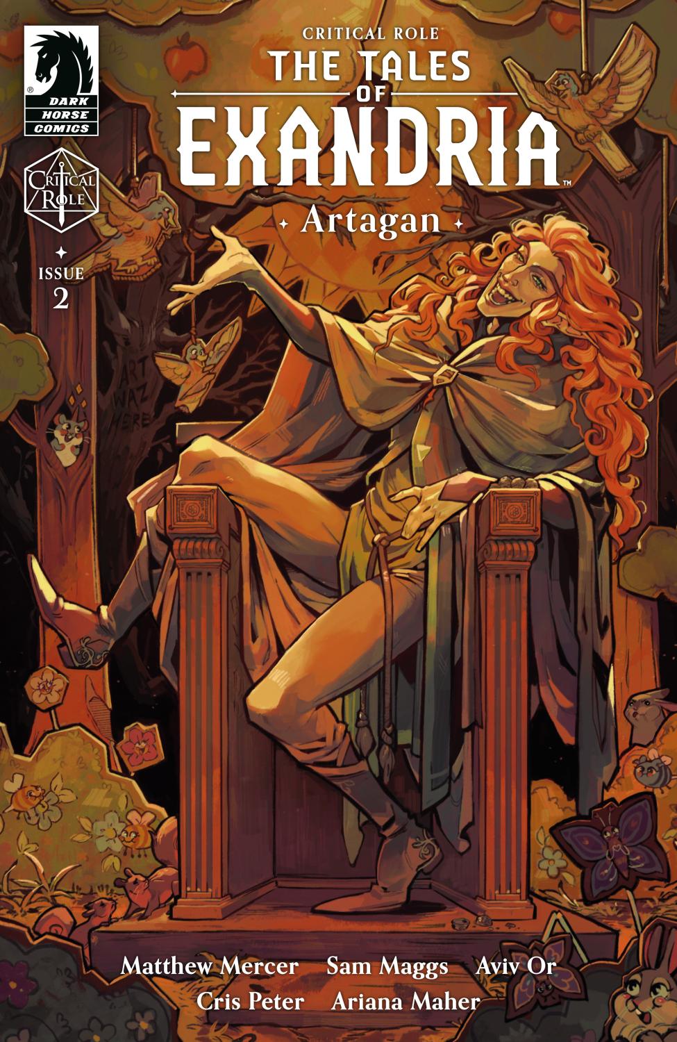 CRITICAL ROLE TALES OF EXANDRIA II--ARTAGAN #2 CVR A LIO PRESSLAND