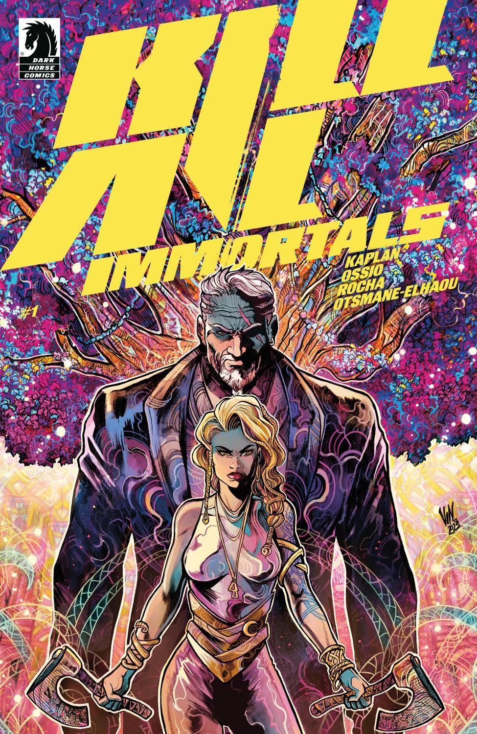 KILL ALL IMMORTALS #1 CVR B VINCENZO RICCARDI