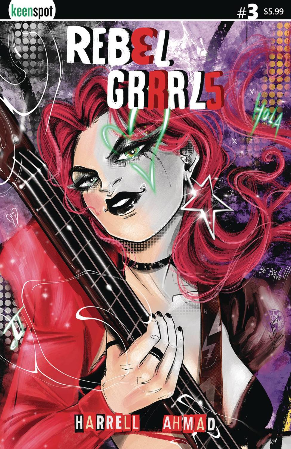 REBEL GRRRLS #3 CVR B FRANCESCA FANTINI