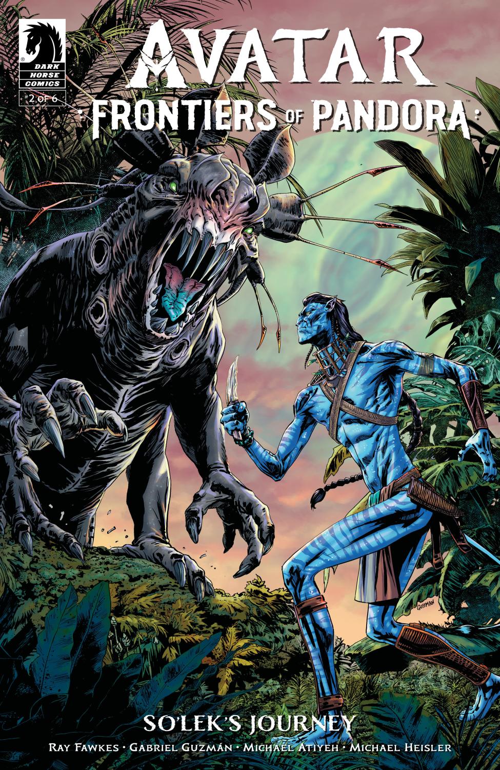 AVATAR FRONTIERS OF PANDORA--SOLEKS JOURNEY #2 CVR A GABRIEL GUZMAN