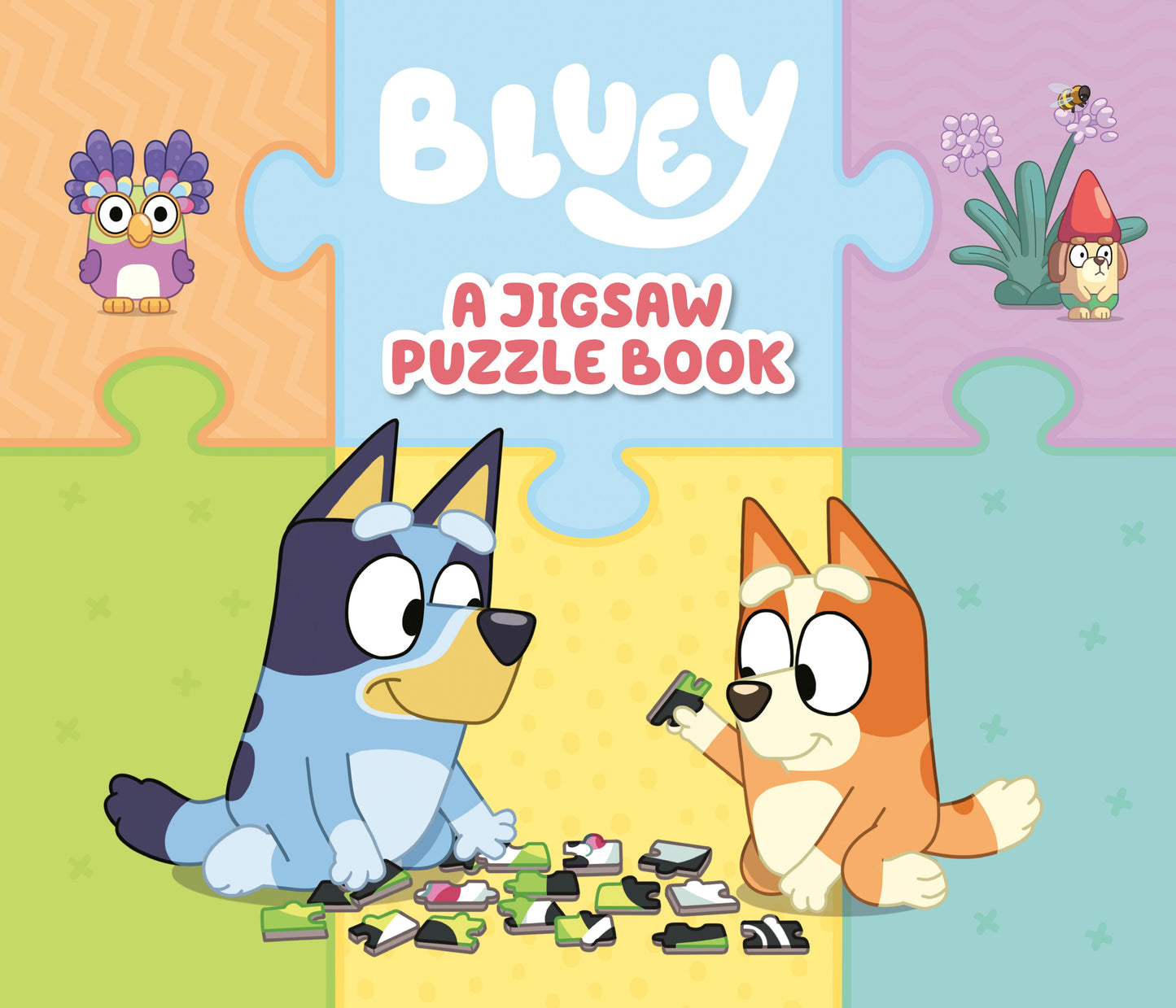 BLUEY A JIGSAW PUZZLE BOOK