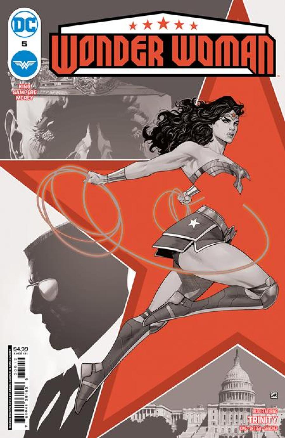 WONDER WOMAN #5 SECOND PRINTING CVR A