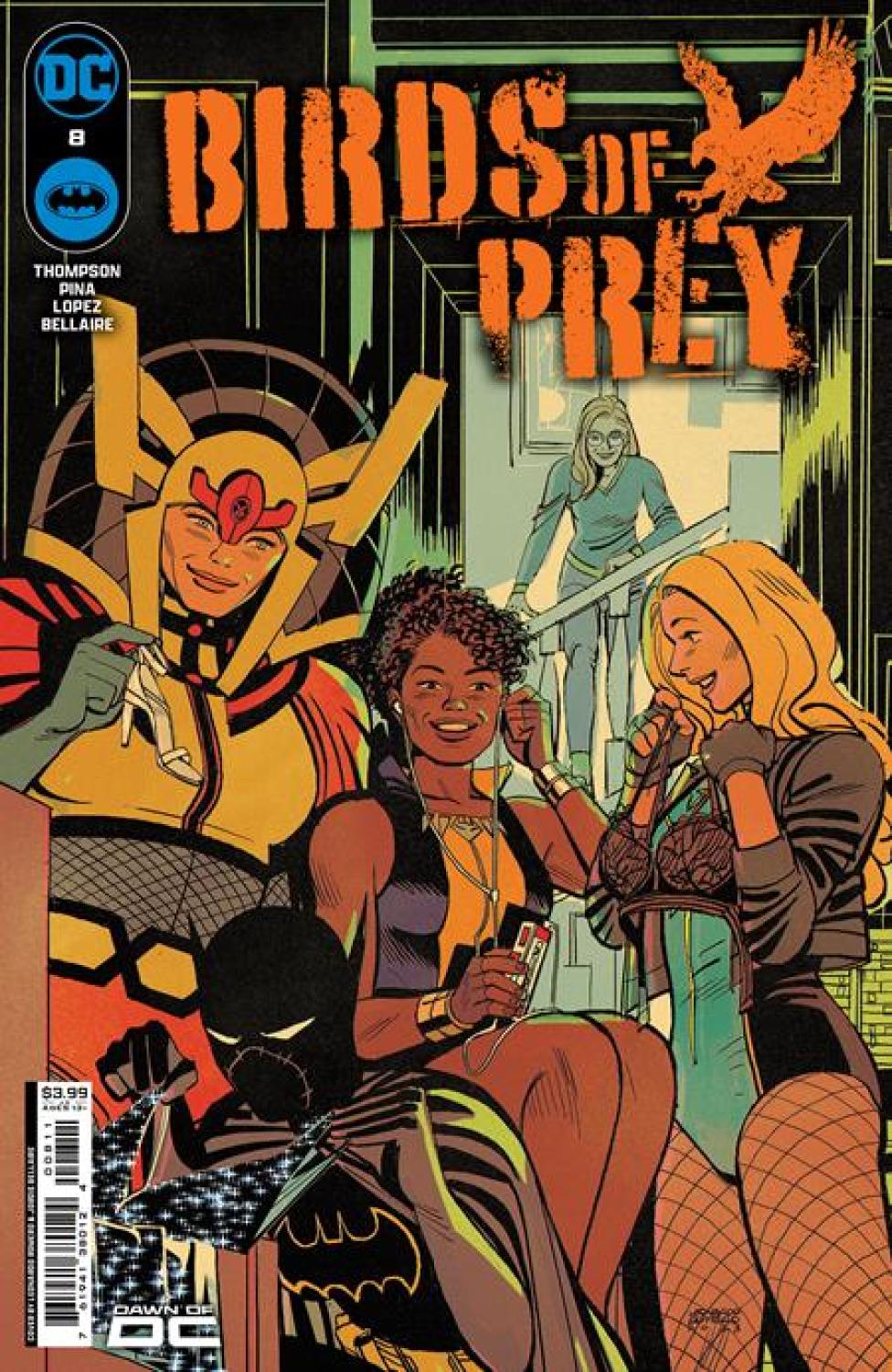 BIRDS OF PREY #8 CVR A LEONARDO ROMERO