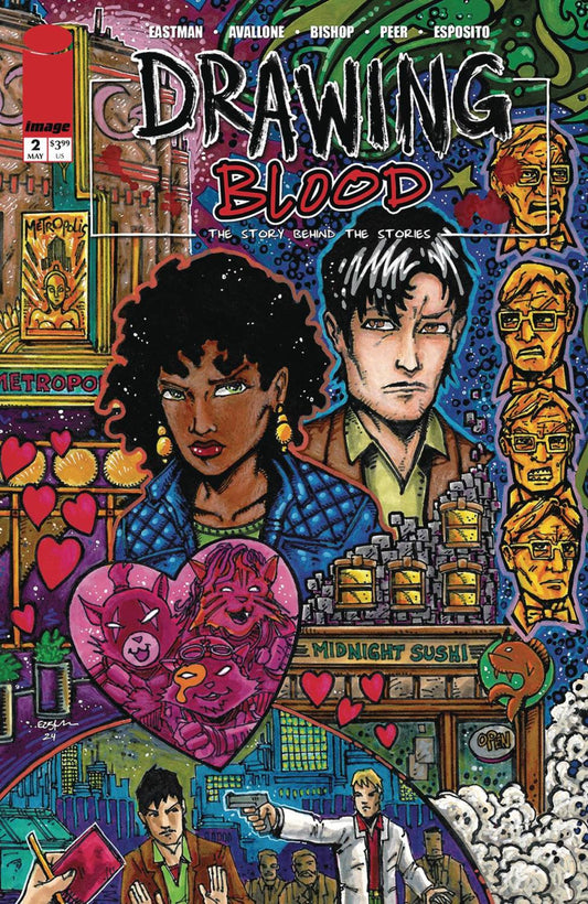 DRAWING BLOOD #2 CVR A KEVIN EASTMAN (OF 12)