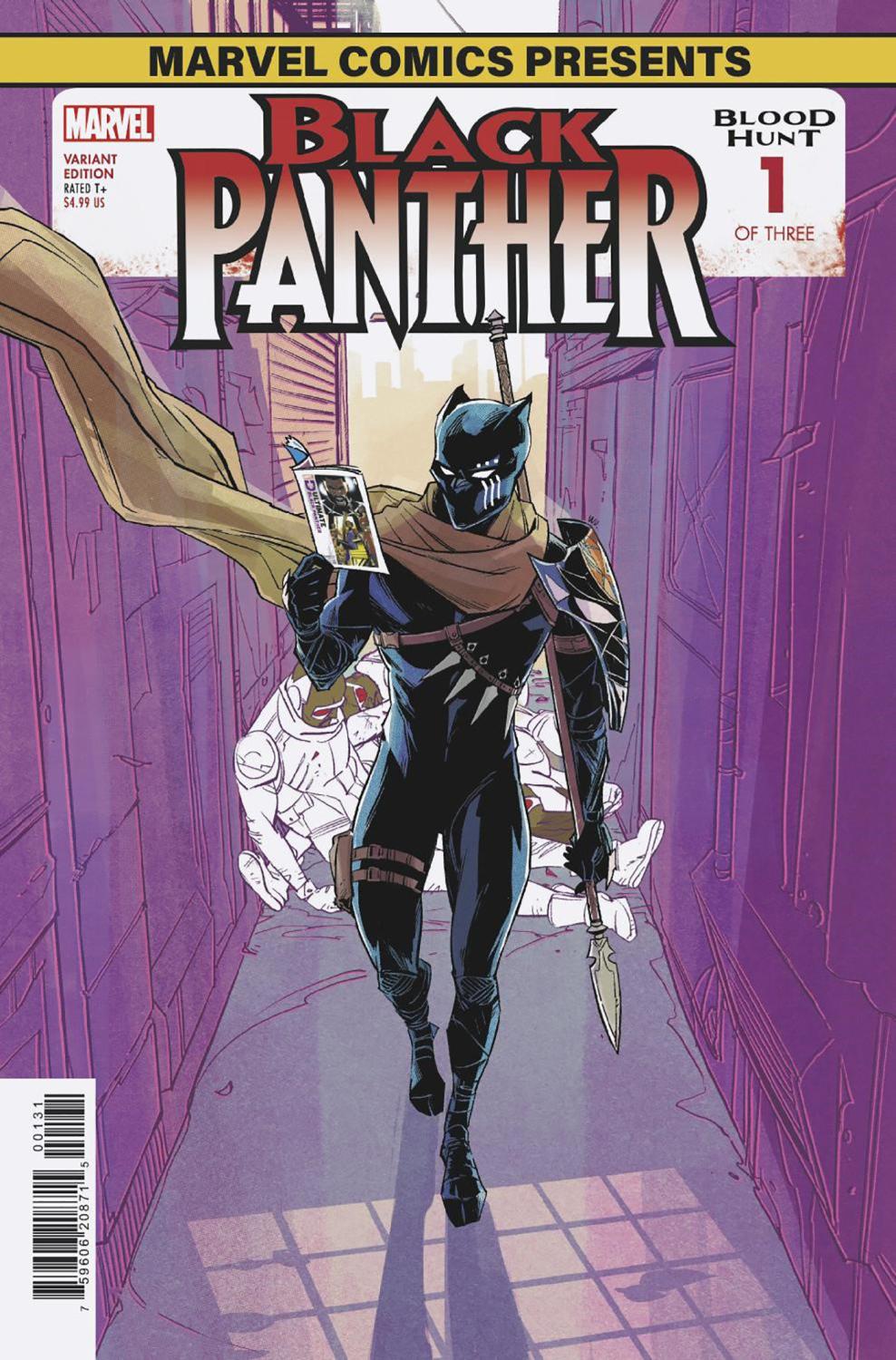 BLACK PANTHER BLOOD HUNT #1 ANNIE WU MARVEL COMICS PRESENTS VAR BH CVR C