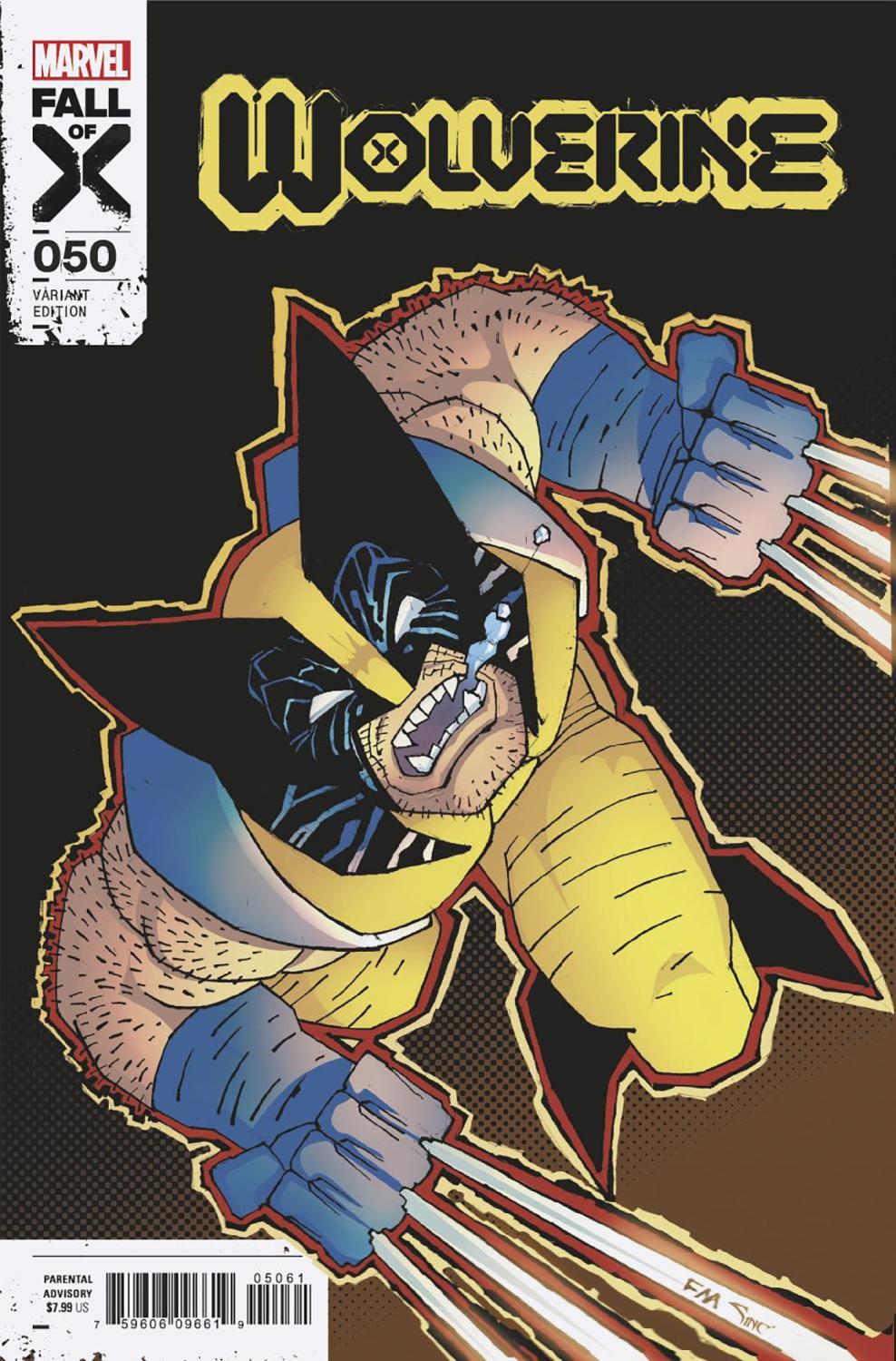 WOLVERINE #50 FRANK MILLER VAR CVR F