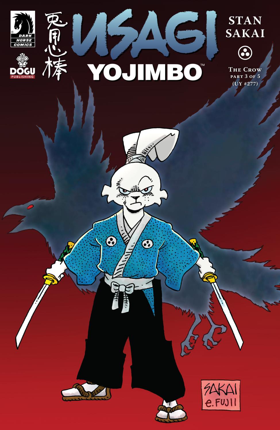 USAGI YOJIMBO THE CROW #3 CVR A STAN SAKAI