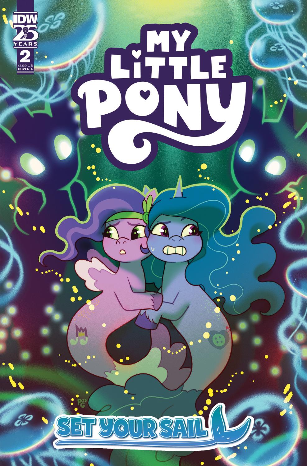 MY LITTLE PONY SET YOUR SAIL #2 COVER A GANUCHEAU CVR A