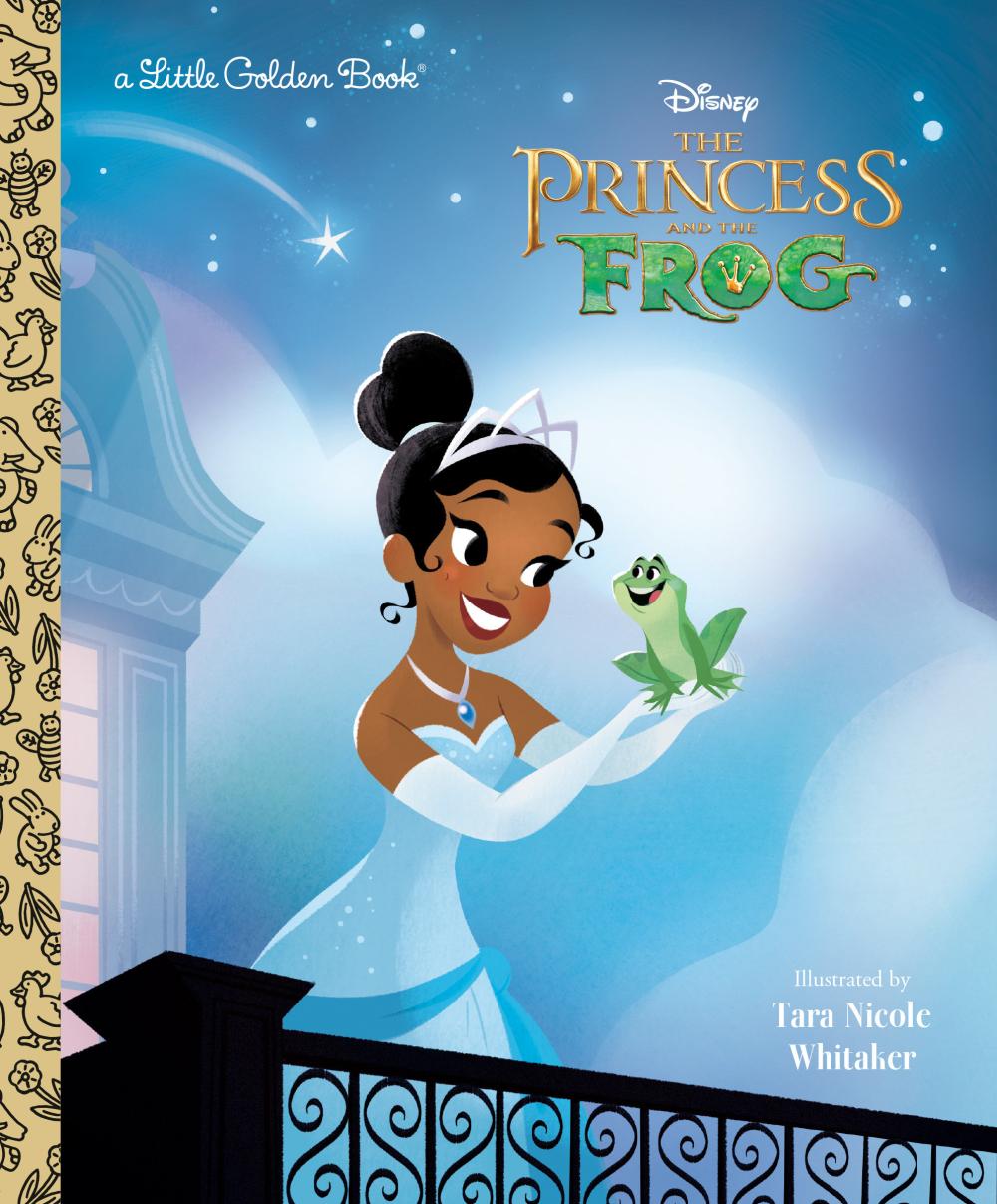 THE PRINCESS AND THE FROG LITTLE GOLDEN BOOK DISNEY PRINCESS HC