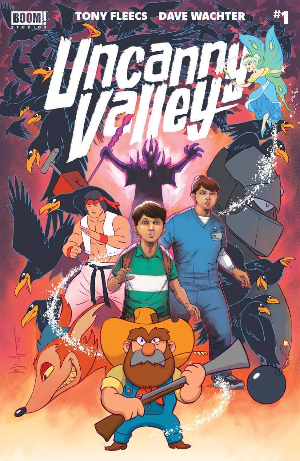 UNCANNY VALLEY #1 CVR A WACHTER OF 6