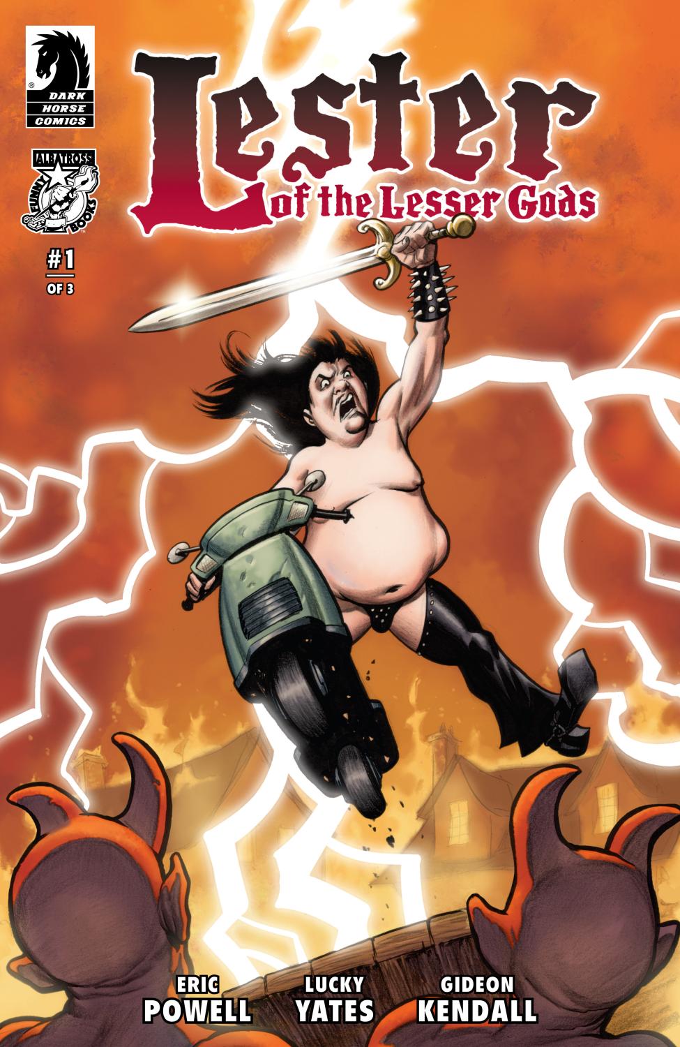 LESTER OF THE LESSER GODS #1 CVR B ERIC POWELL