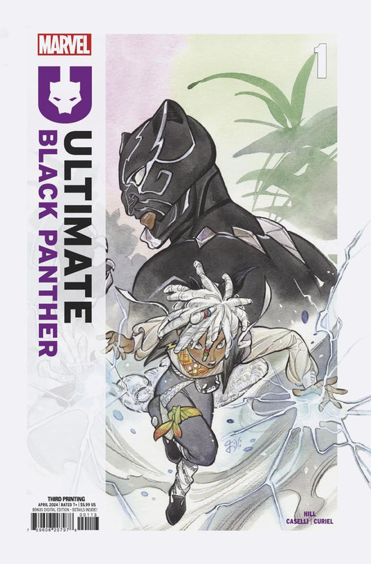 ULTIMATE BLACK PANTHER #1 PEACH MOMOKO 3RD PRINTING VAR CVR A