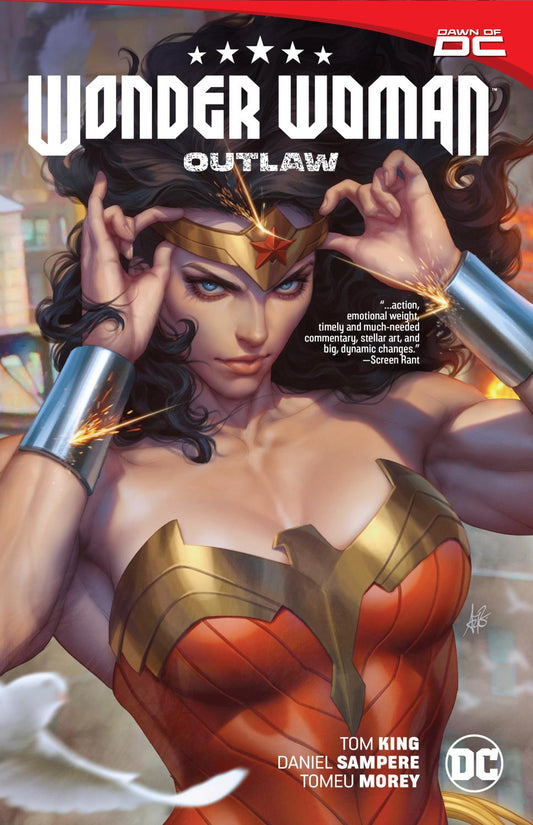 WONDER WOMAN 2023 TP VOL 01 OUTLAW DIRECT MARKET EXCLUSIVE STANLEY ARTGERM LAU CVR