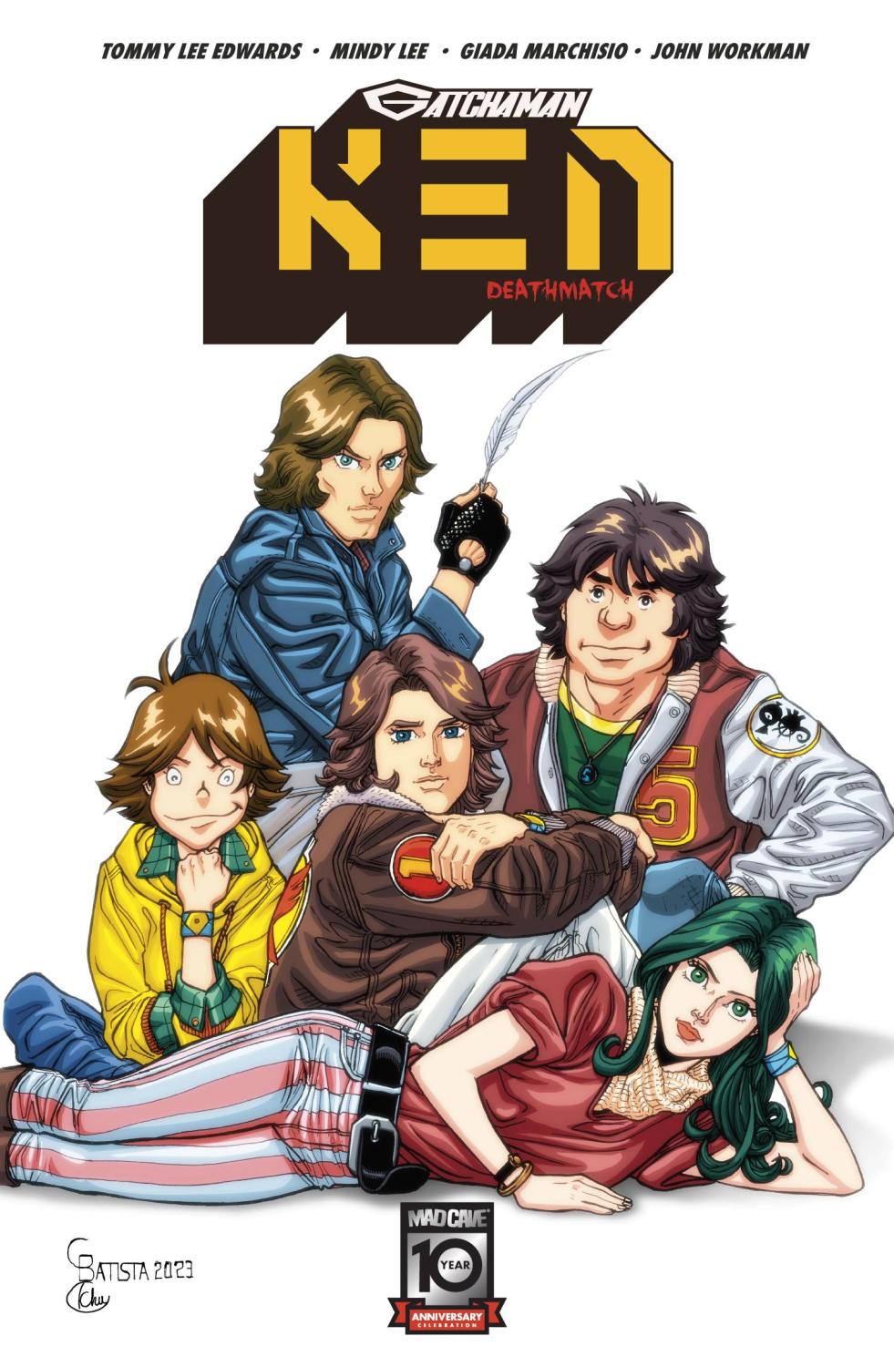 GATCHAMAN KEN DEATHMATCH #1 ONE SHOT CVR B CHRIS BATISTA MOVIE HOMAGE VAR