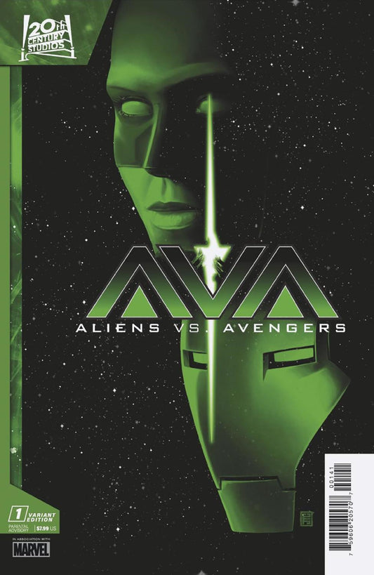 ALIENS VS AVENGERS #1 JOHN TYLER CHRISTOPHER HOMAGE VAR CVR D