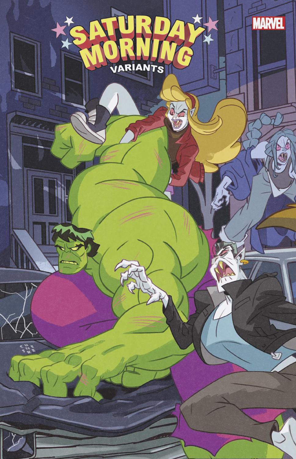 HULK BLOOD HUNT #1 SEAN GALLOWAY SATURDAY MORNING CONNECTING VAR BH CVR B