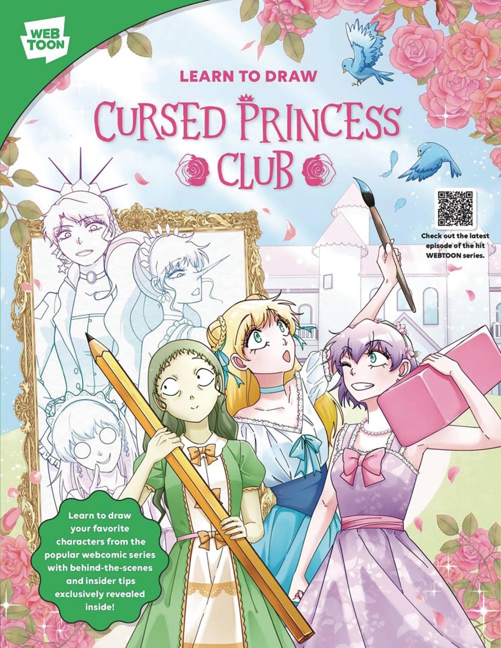 LEARN TO DRAW CURSED PRINCESS CLUB