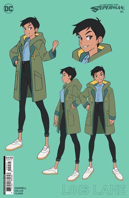 MY ADVENTURES WITH SUPERMAN #2 DESIGN CARD STOCK VAR (OF 6)