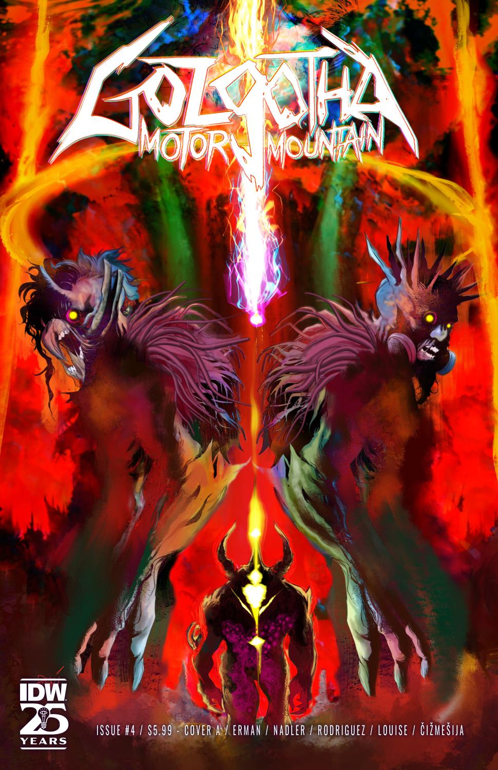 GOLGOTHA MOTOR MOUNTAIN #4 COVER A RODRIGUEZ CVR A