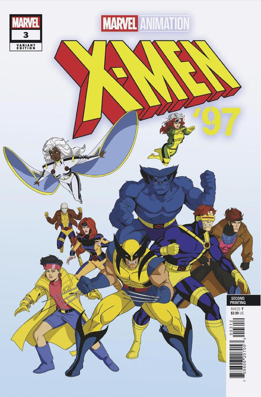 X-MEN 97 #3 MARVEL ANIMATION 2ND PRINTING VAR CVR A