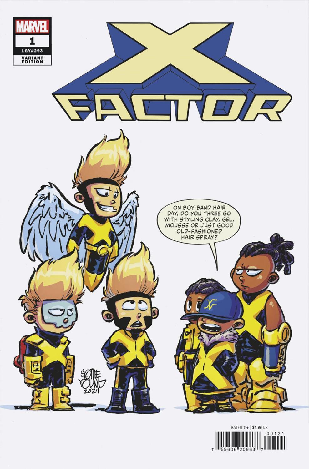 X-FACTOR #1 SKOTTIE YOUNG VAR CVR B