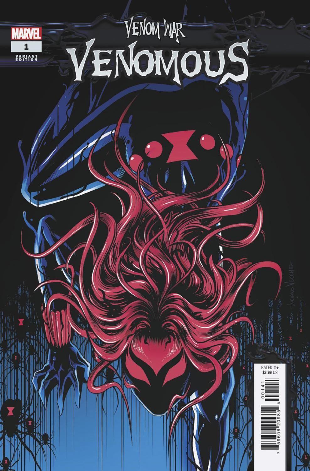 VENOM WAR VENOMOUS #1 LUCIANO VECCHIO VAR VW CVR D