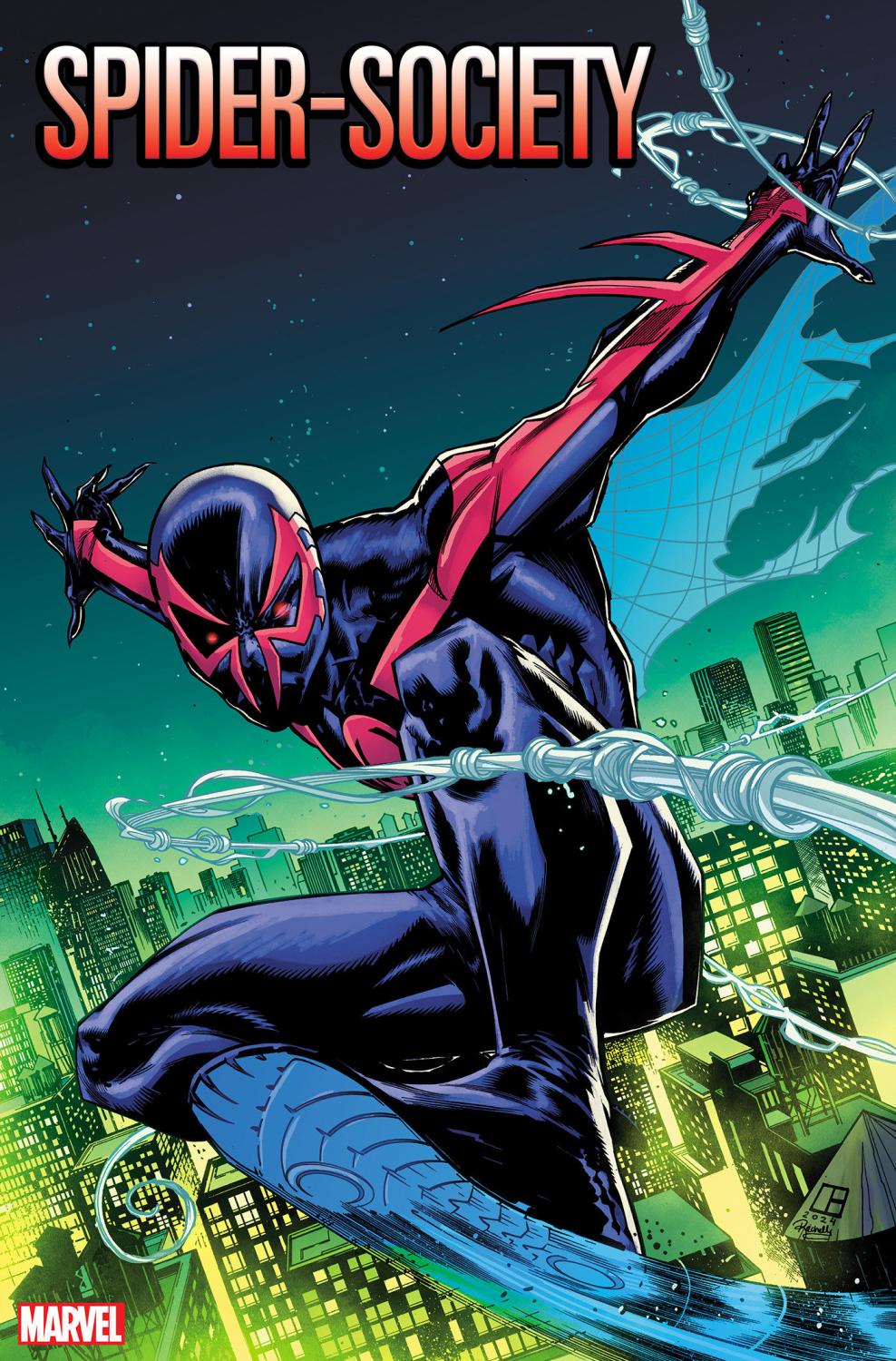SPIDER-SOCIETY #2 MARCELO FERREIRA SPIDER-MAN 2099 VAR CVR C