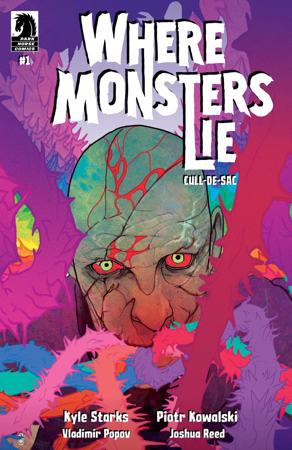 WHERE MONSTERS LIE CULL-DE-SAC #1 CVR B CHRISTIAN WARD