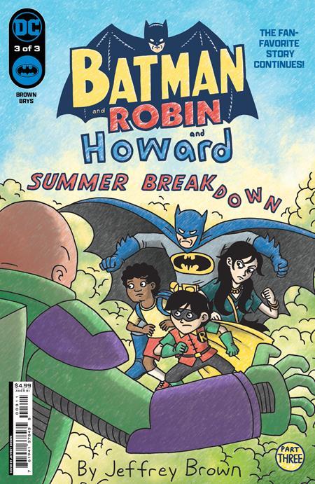 BATMAN AND ROBIN AND HOWARD SUMMER BREAKDOWN #3 (OF 3)