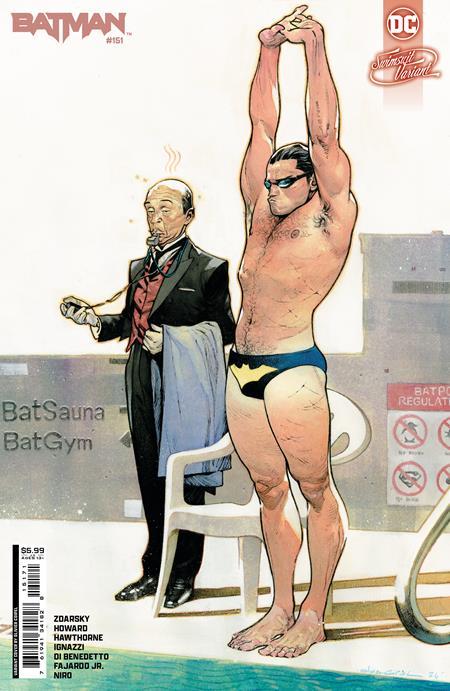 BATMAN #151 CVR E OLIVIER COIPEL SWIMSUIT CARD STOCK CVR ABSOLUTE POWER