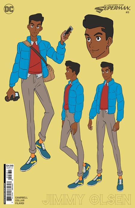 MY ADVENTURES WITH SUPERMAN #3 CVR C DESIGN CARD STOCK VAR OF 6