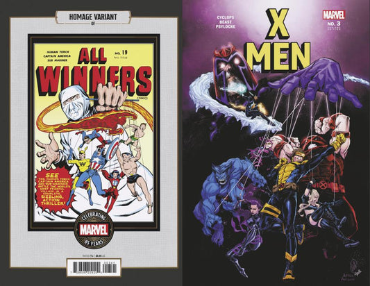 X-MEN #3 JOELLE JONES MARVEL 85TH ANNIVERSARY HOMAGE VAR CVR D