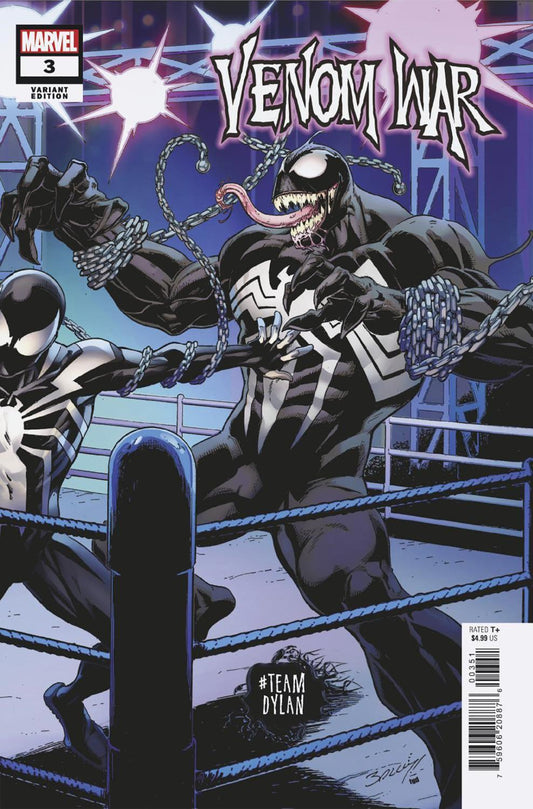 VENOM WAR #3 MARK BAGLEY TEAM DYLAN VAR VW CVR E