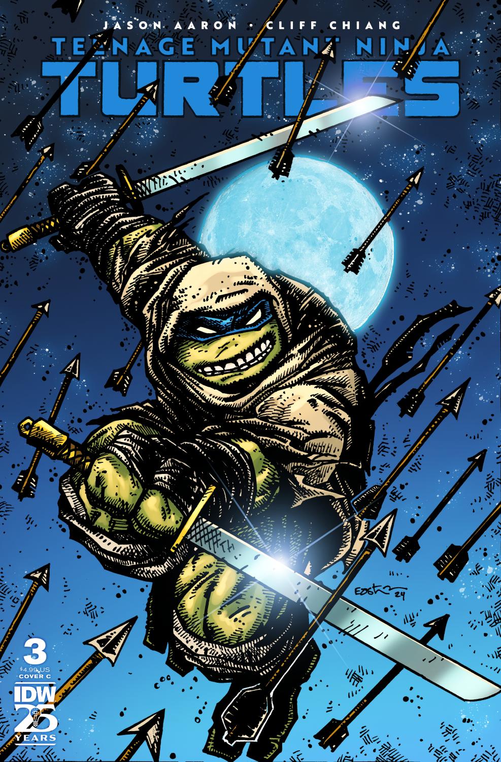 TEENAGE MUTANT NINJA TURTLES 2024 #3 VAR C EASTMAN CVR C