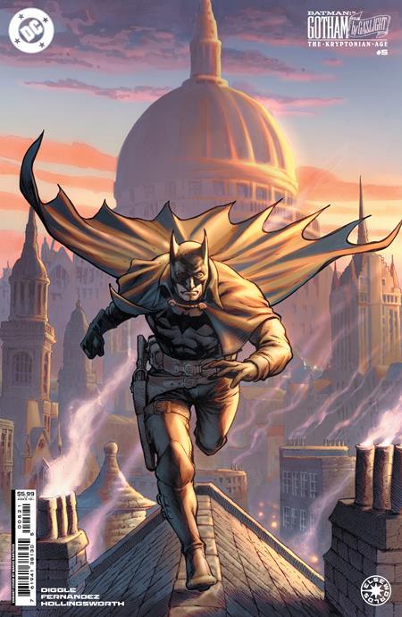 BATMAN GOTHAM BY GASLIGHT THE KRYPTONIAN AGE #5 CVR B MARCO SANTUCCI CARD STOCK VAR (OF 6)