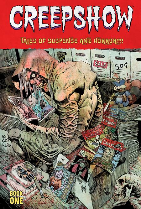 CREEPSHOW DELUXE EDITION HC BOOK 01 DIRECT MARKET EXCLUSIVE GUILLEM MARCH CVR