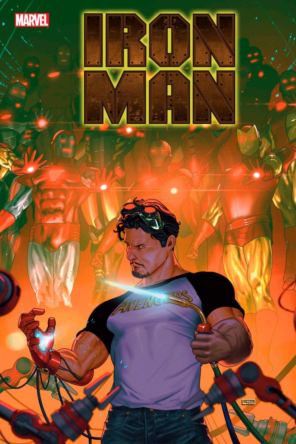 IRON MAN #2 TAURIN CLARKE VAR CVR C