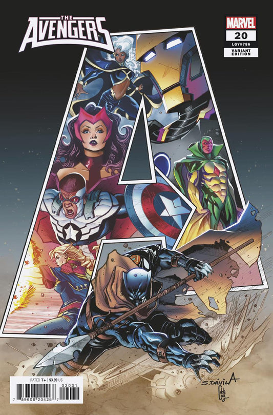 AVENGERS #20 SERGIO DAVILA VAR CVR C